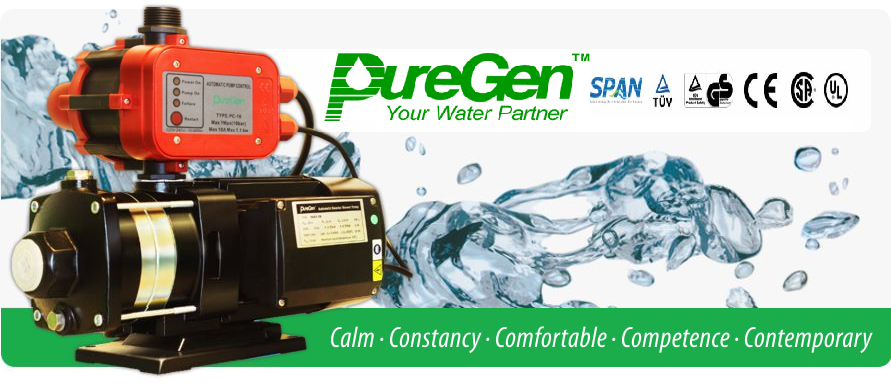 Puregen Water Pressure Pump Malaysia 1