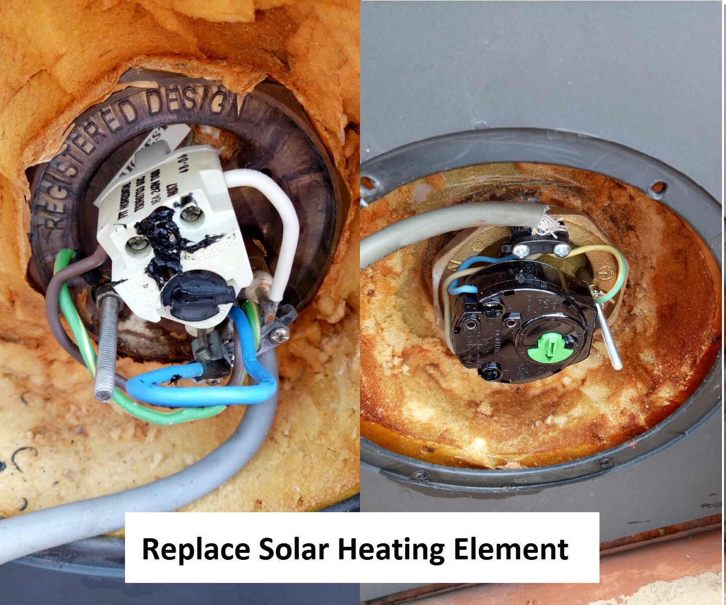 solar water heater repair