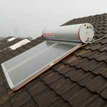 Summer solar water heater at Damansara 300L